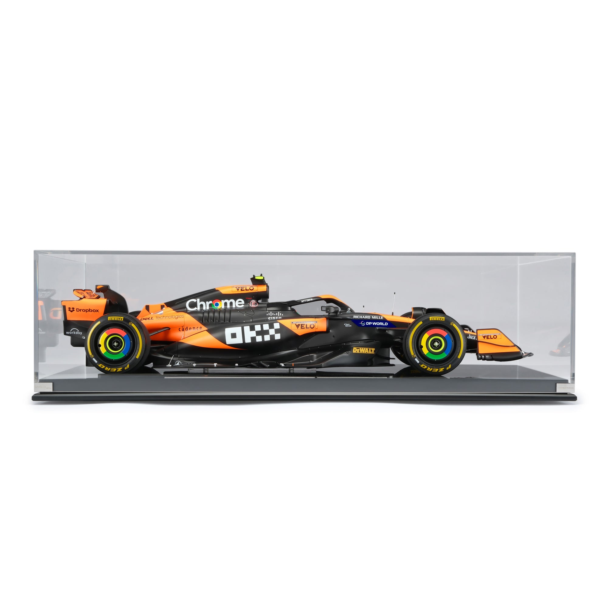 Limited Edition Lando Norris 2024 McLaren MCL38 1:8 Scale Model – Miami GP