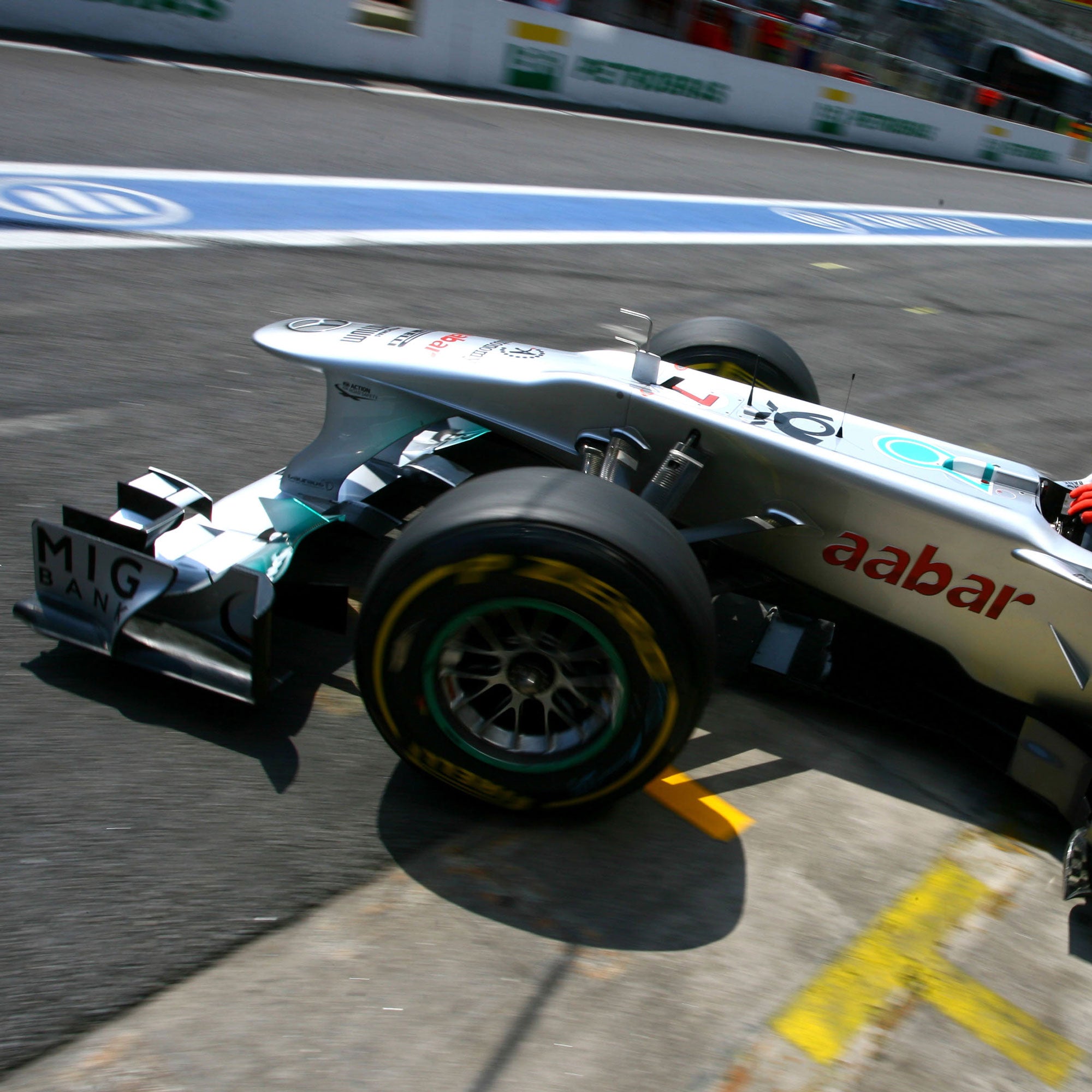 Mercedes-AMG Petronas 2011 F1 Team Brake Disc Table