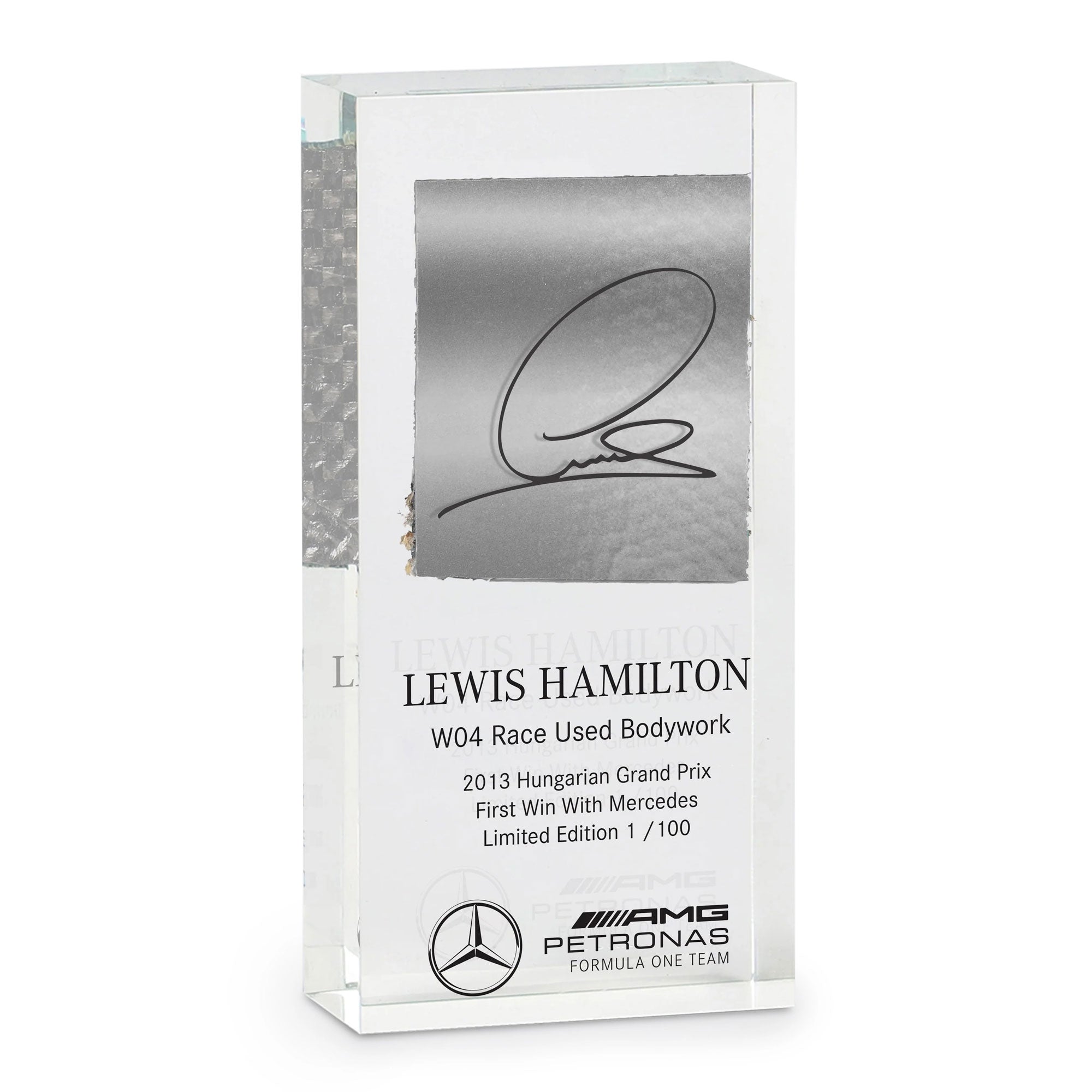 Lewis Hamilton 2013 ‘First Win’ Bodywork in Acrylic – Hungarian GP