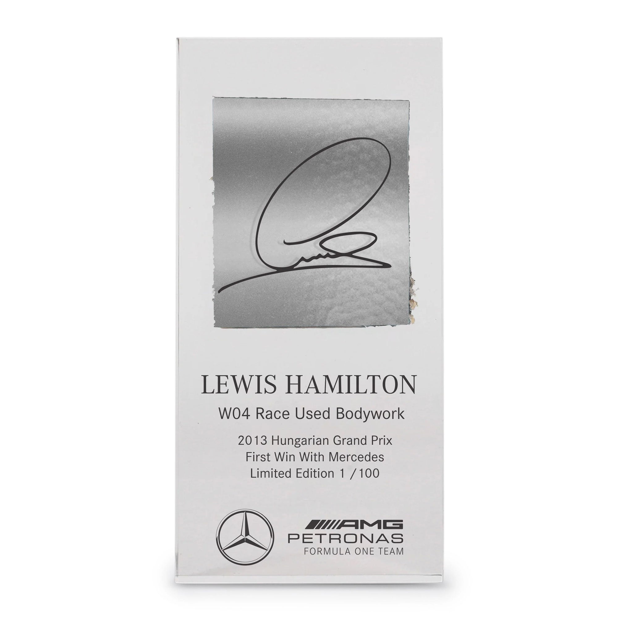 Lewis Hamilton 2013 ‘First Win’ Bodywork in Acrylic – Hungarian GP