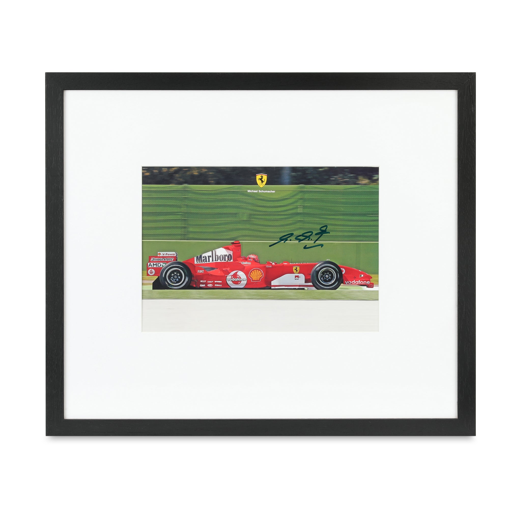 Michael Schumacher Scuderia Ferarri 2005 Signed Framed Photo