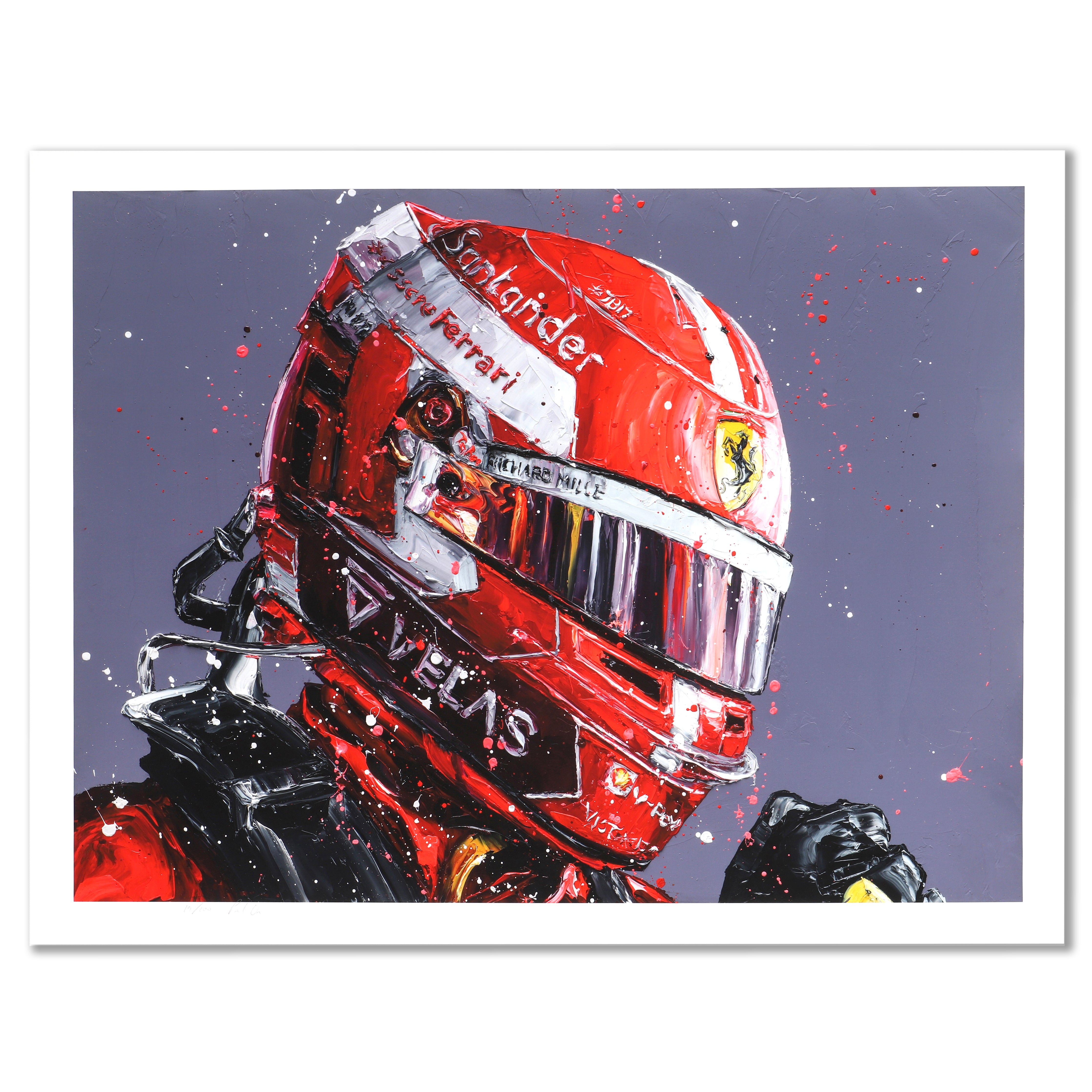 Charles Leclerc 2022 Print - Paul Oz