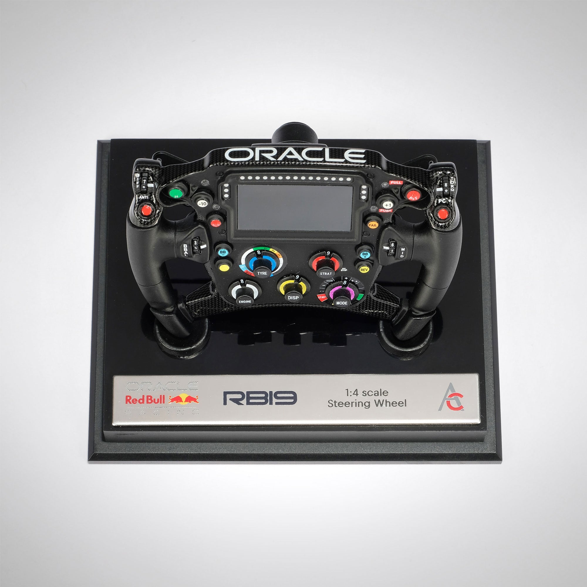 Oracle Red Bull Racing 2023 RB19 1 4 Scale Model Steering Wheel