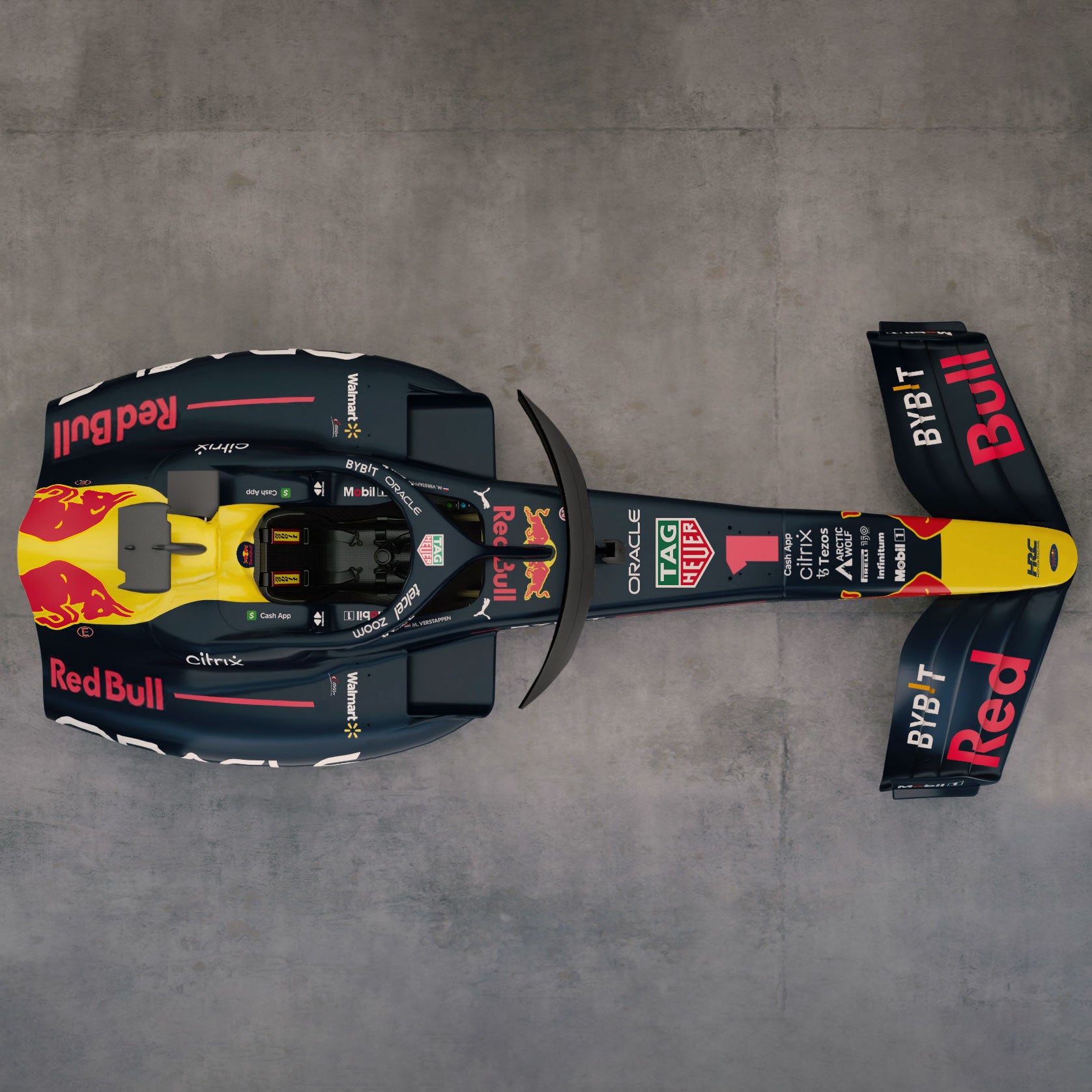 Official 2022 Oracle Red Bull Racing RB18 Show Car Simulator Champio