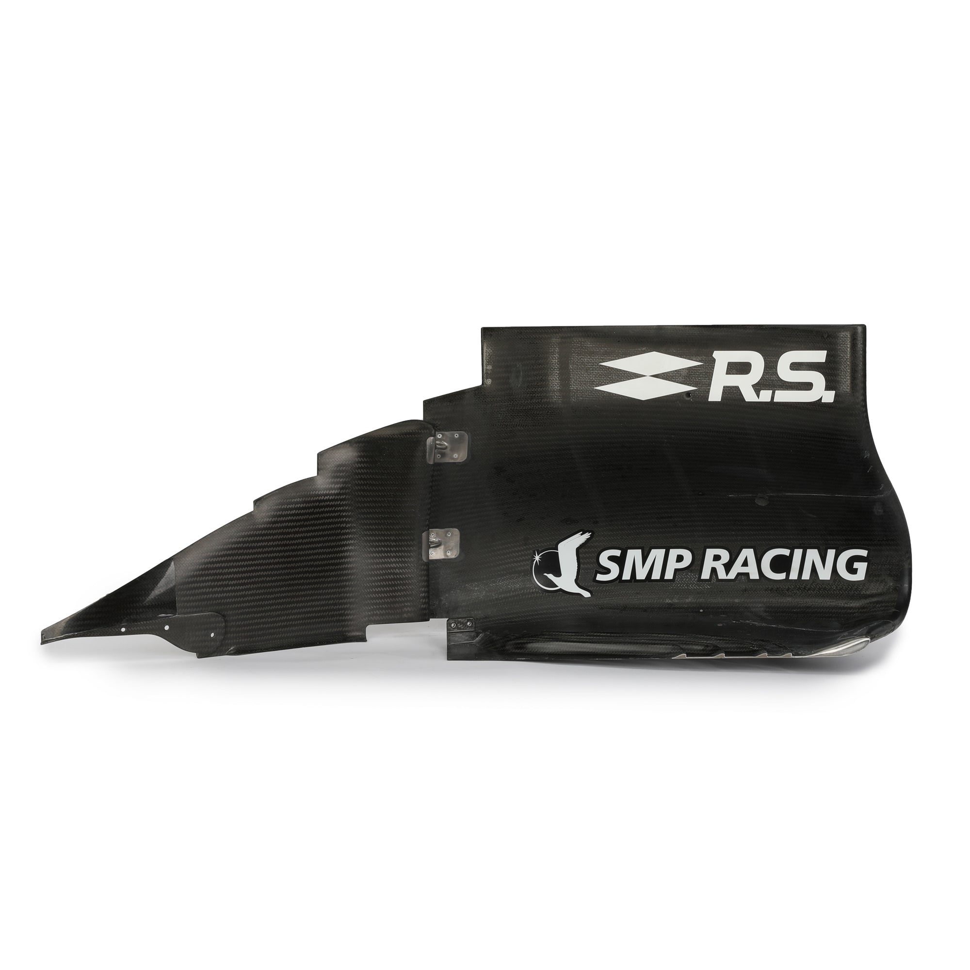 Renault R.S.17 2017 Race Used Right Handed Bargeboard - R.S. & SMP Racing Branding