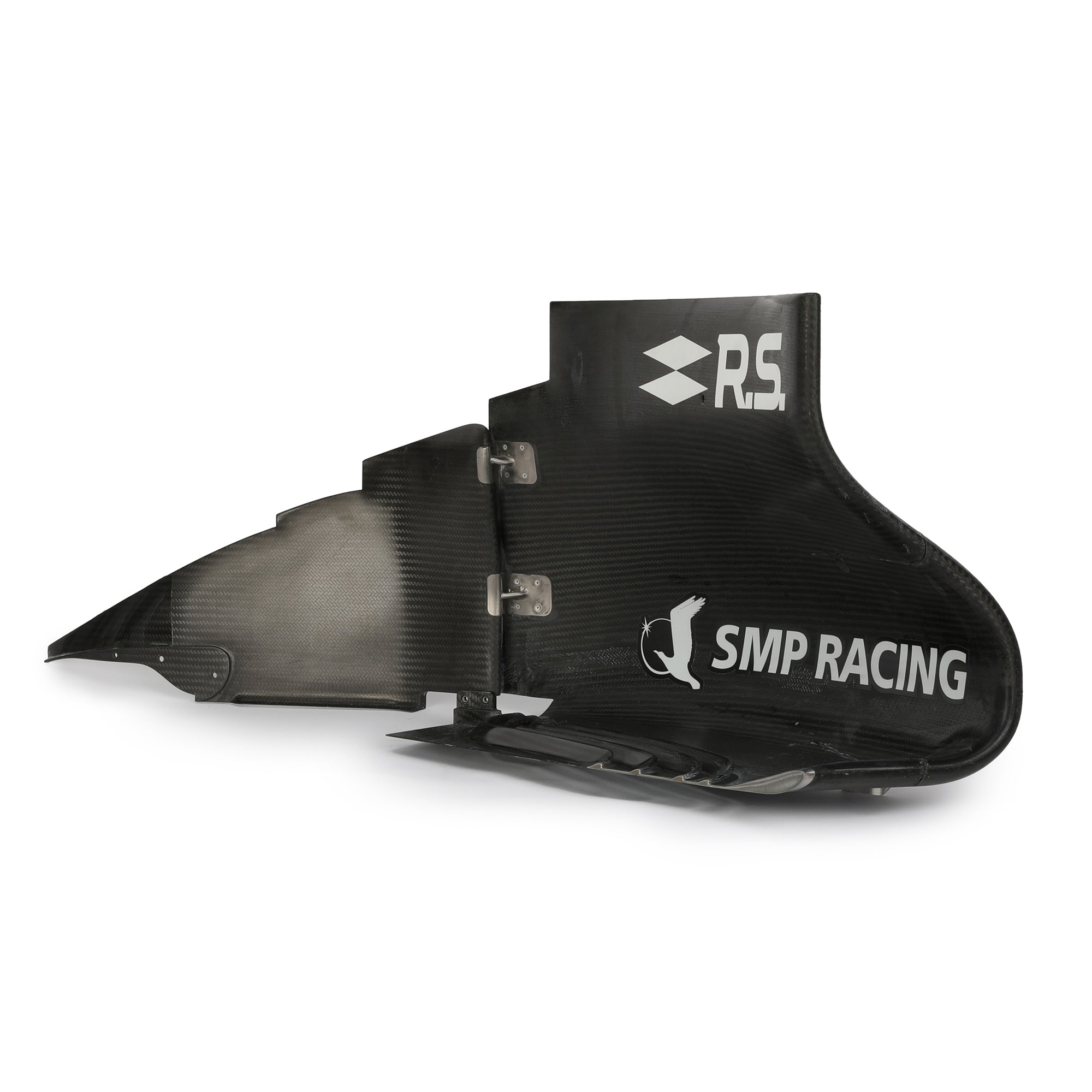 Renault R.S.17 2017 Race Used Right Handed Bargeboard - R.S. & SMP Racing Branding