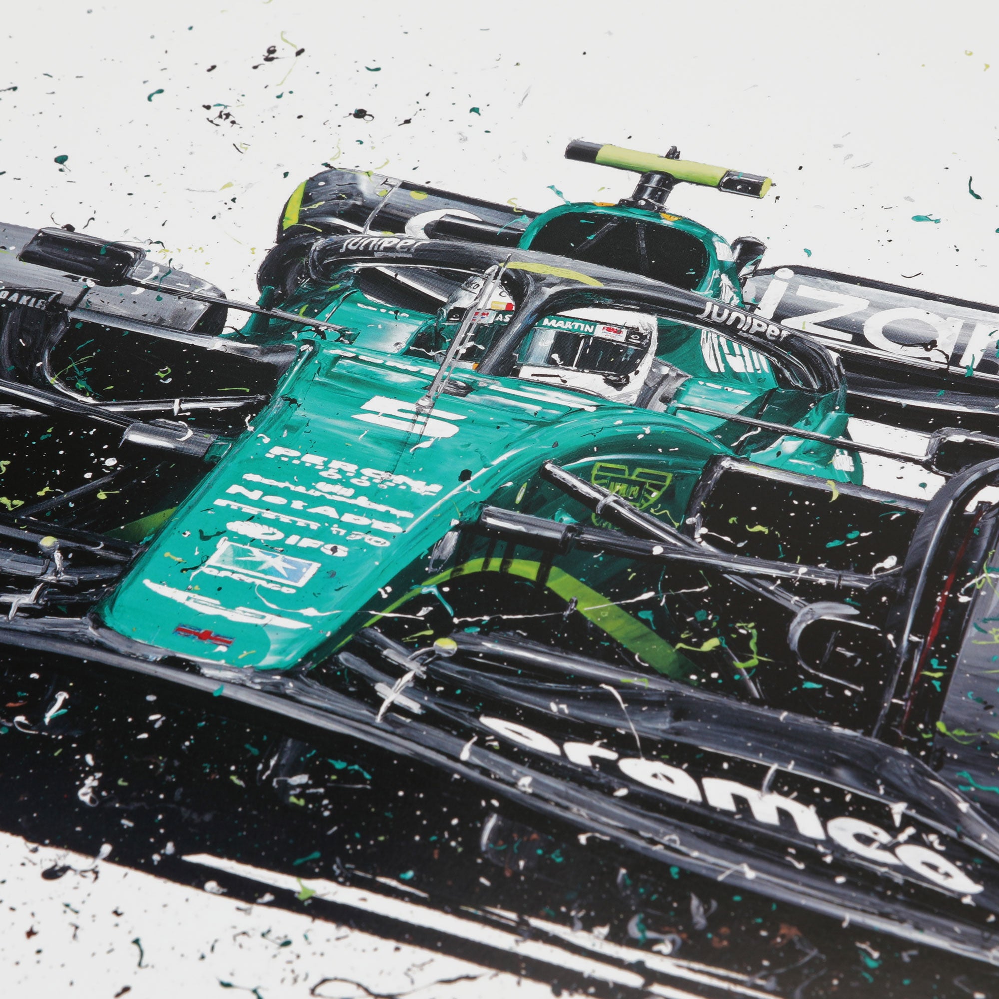 Sebastian Vettel 2022 Edition Print - David Johnson