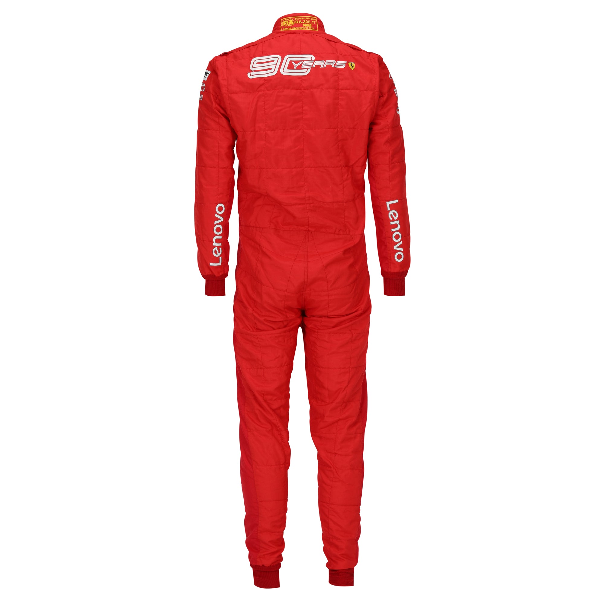 Sebastian Vettel 2019 Scuderia Ferrari "90 Years" Race Suit