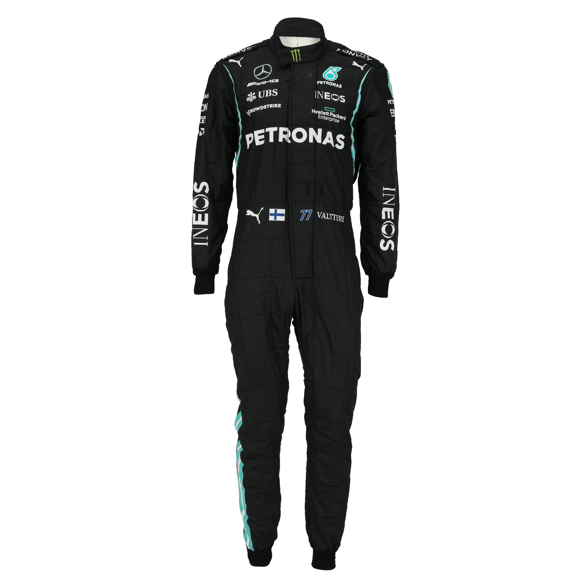 Valtteri Bottas 2021 Race Weekend Used Suit - PORTUGAL GP