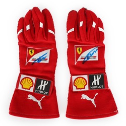 Fernando Alonso 2014 Season Signed Race Gloves