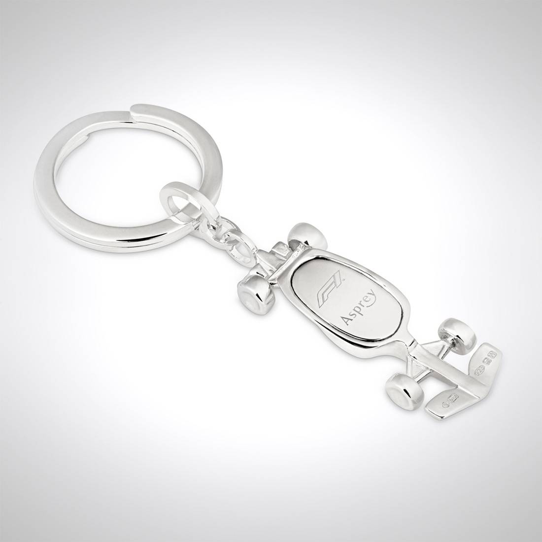 Racing on sale car keyring