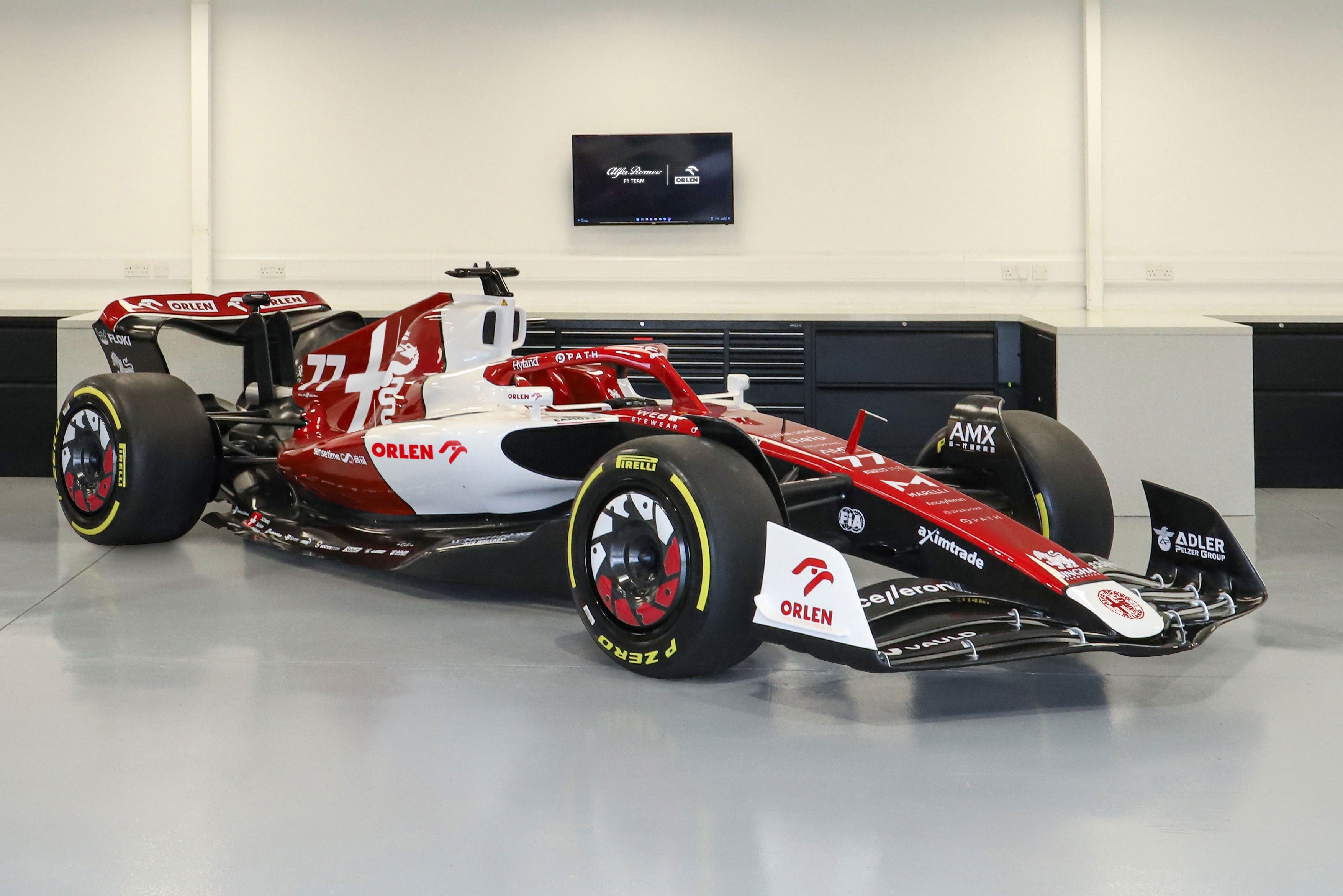 2022 Alfa Romeo F1 Team Orlen Italian Grand Prix Livery C42 Official S