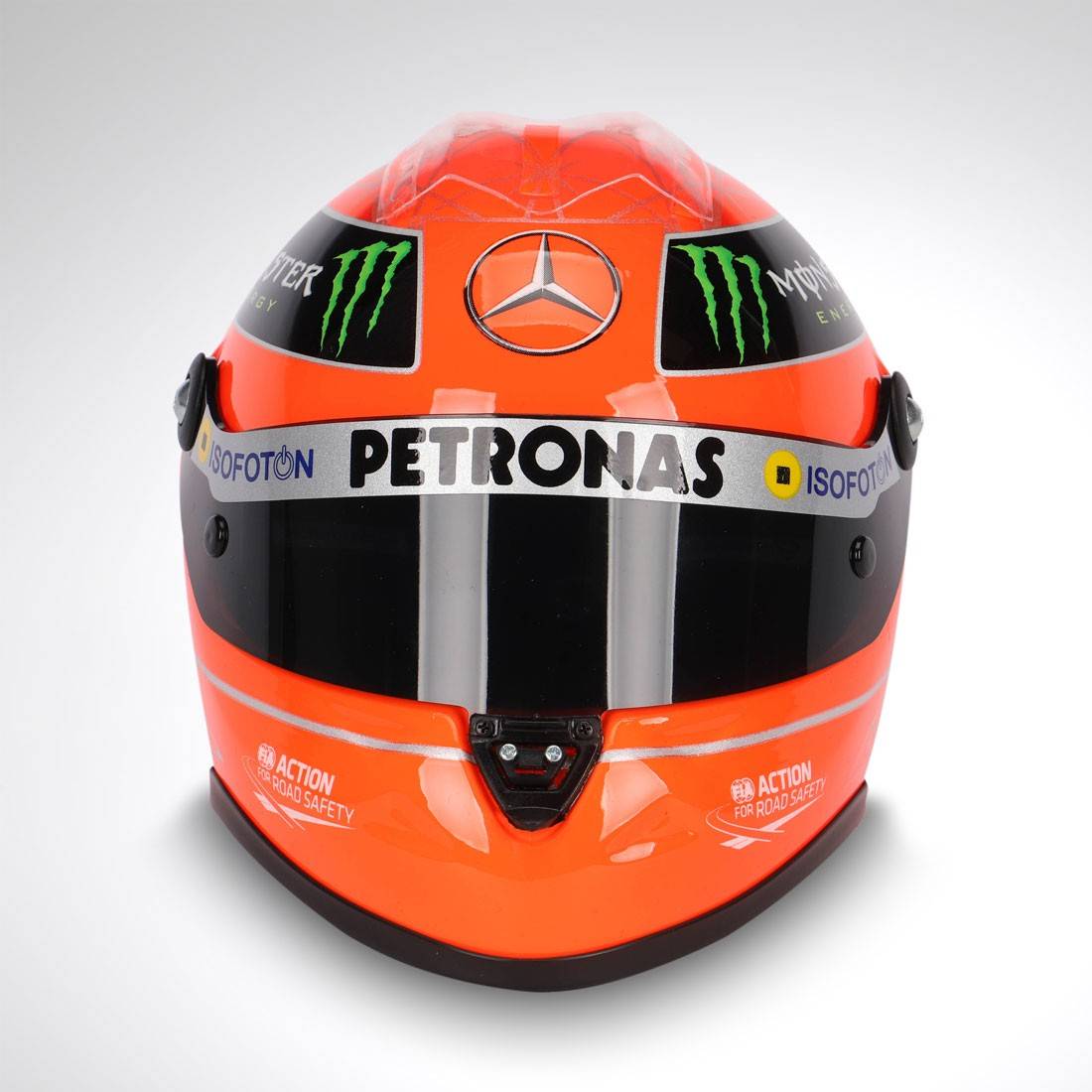 Michael schumacher mercedes hot sale helmet