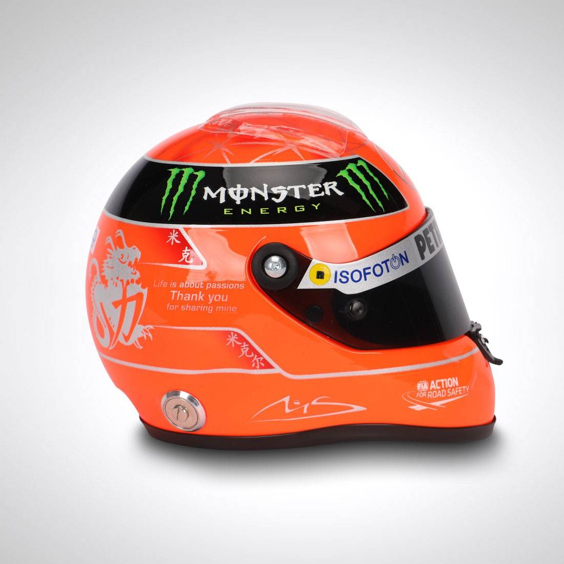 Schumacher hot sale 2012 helmet