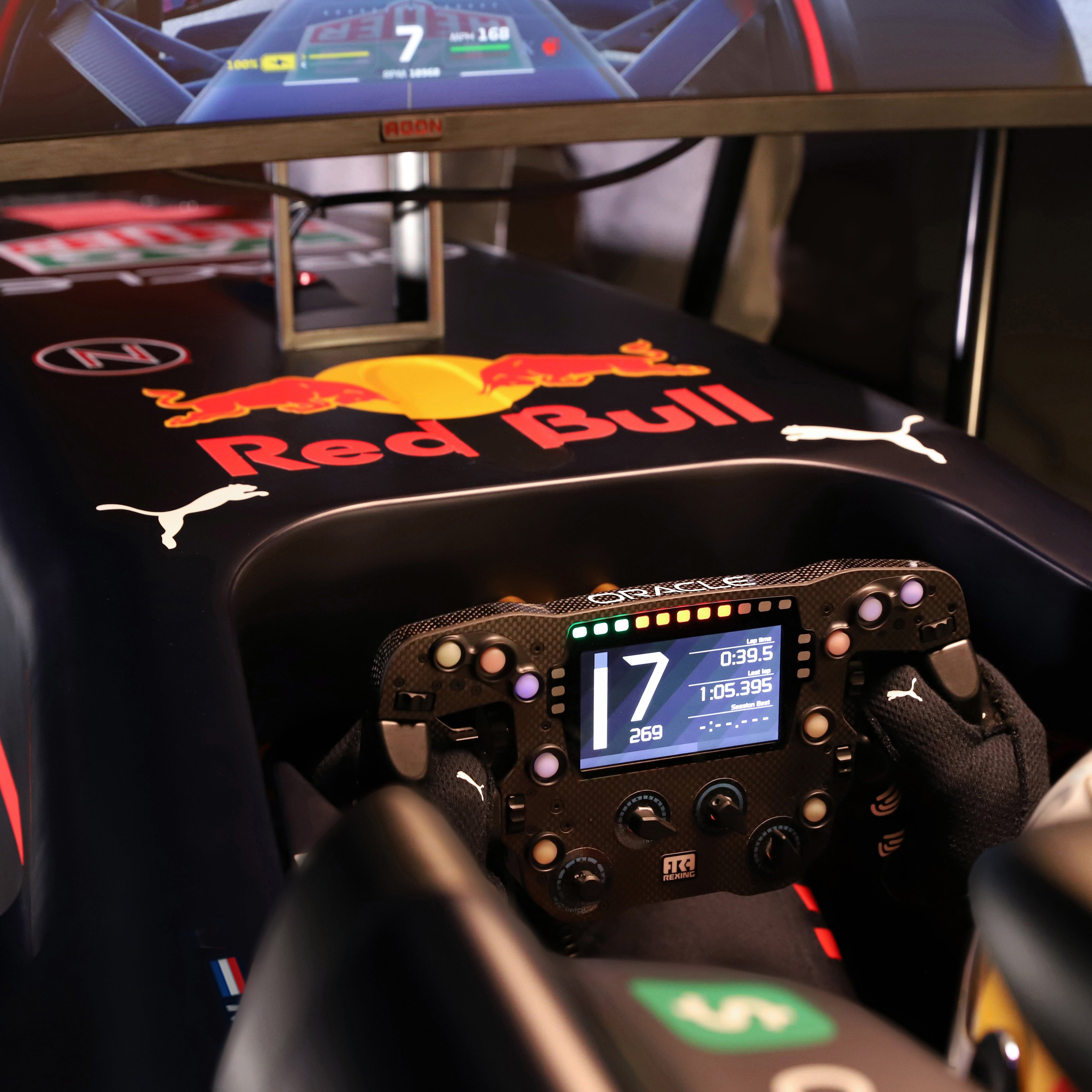 Official 2022 Oracle Red Bull Racing RB18 Show Car Simulator Champio