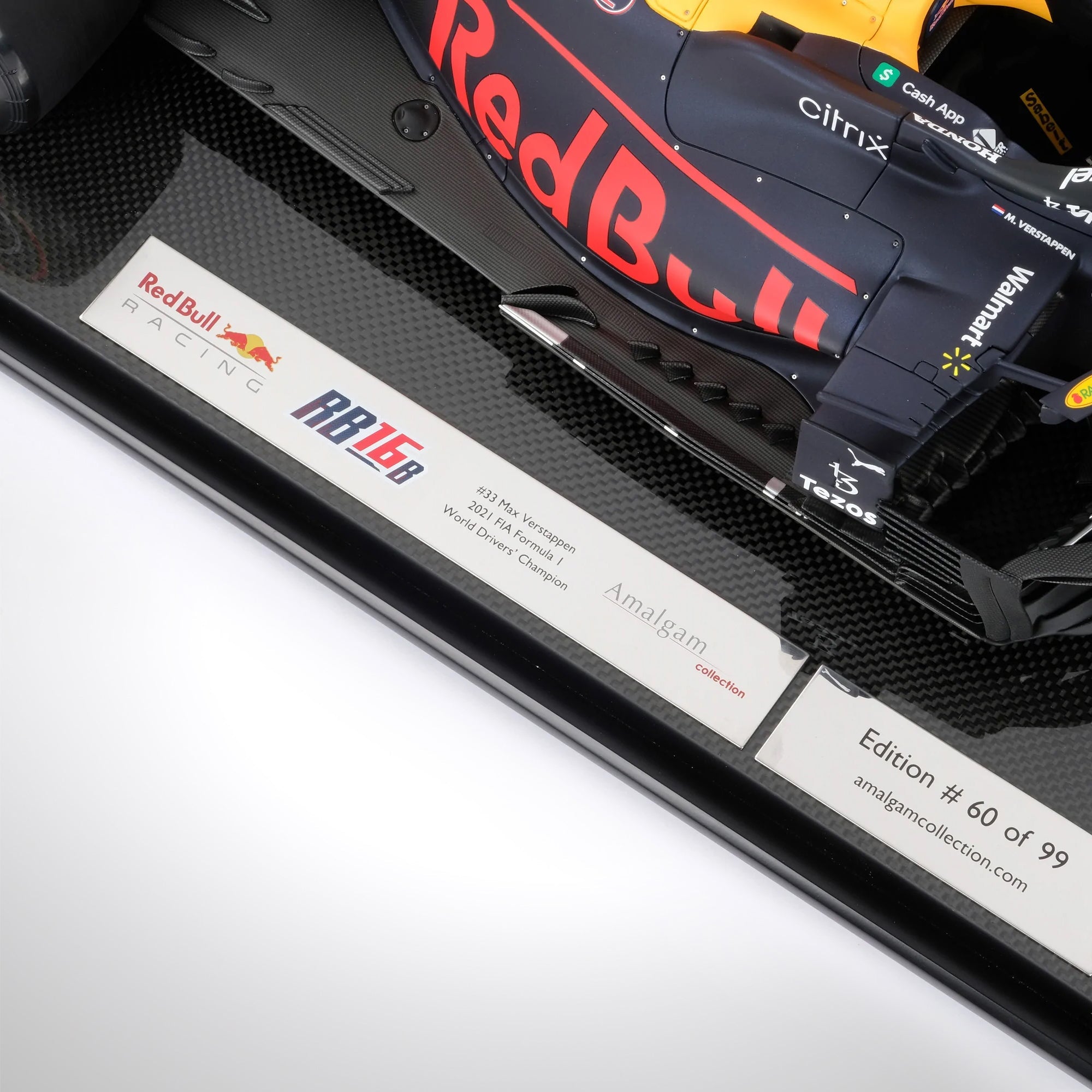 Max Verstappen 2021 Oracle Red Bull Racing RB16B 1:8 Scale Model – Abu Dhabi GP