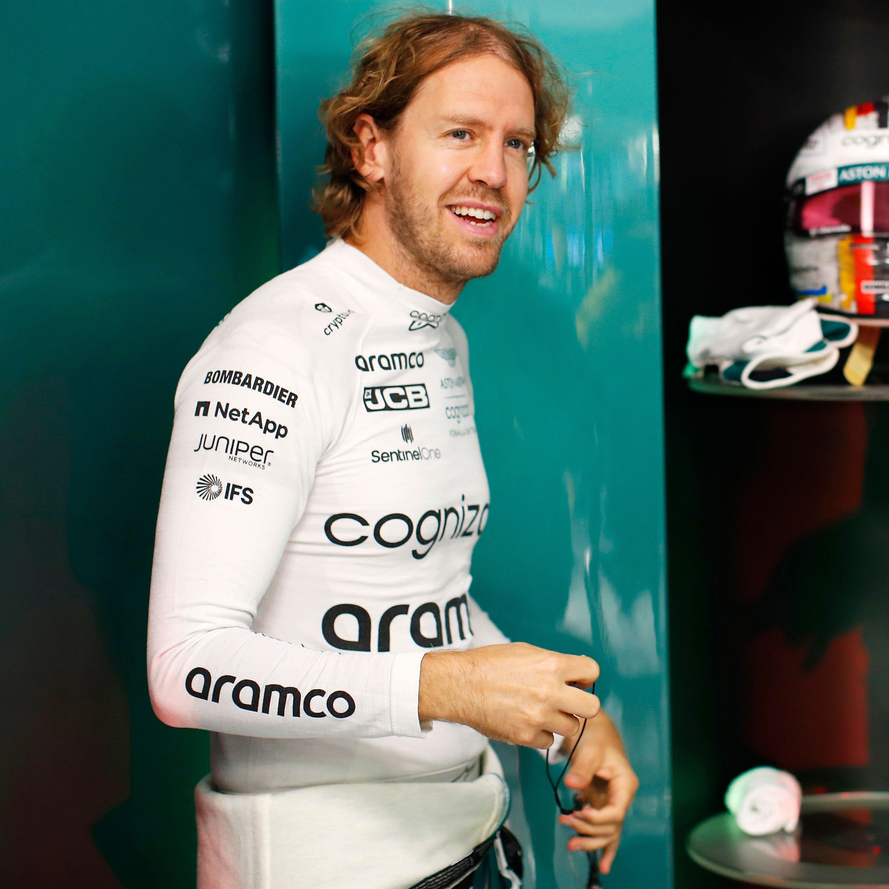 Sebastian Vettel Aston Martin Formula 1 2022 Polo Shirt –