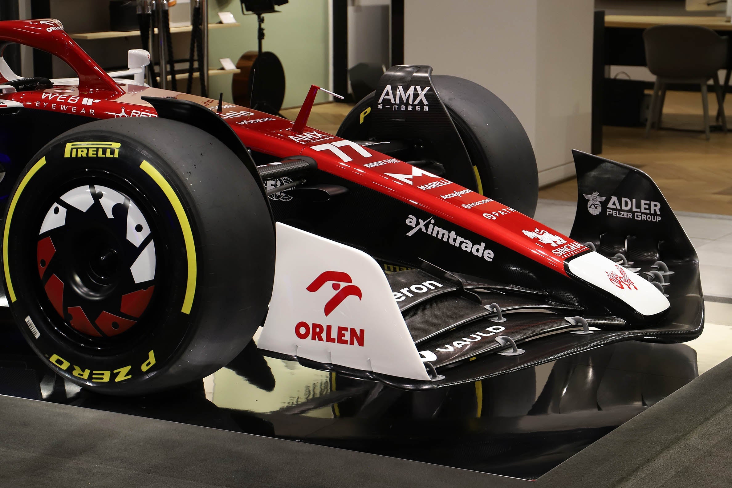 2022 Alfa Romeo F1 Team ORLEN C42 Official Show Car